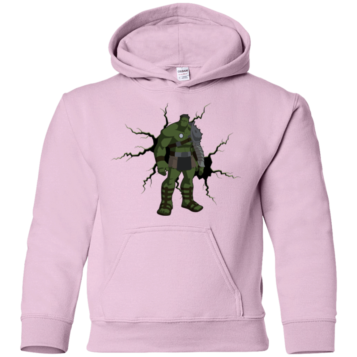 Sweatshirts Light Pink / YS The Hulk Youth Hoodie