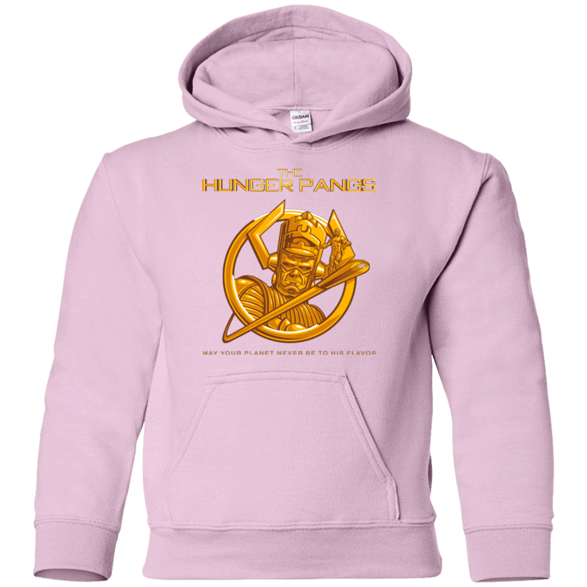 Sweatshirts Light Pink / YS The Hunger Pangs Youth Hoodie