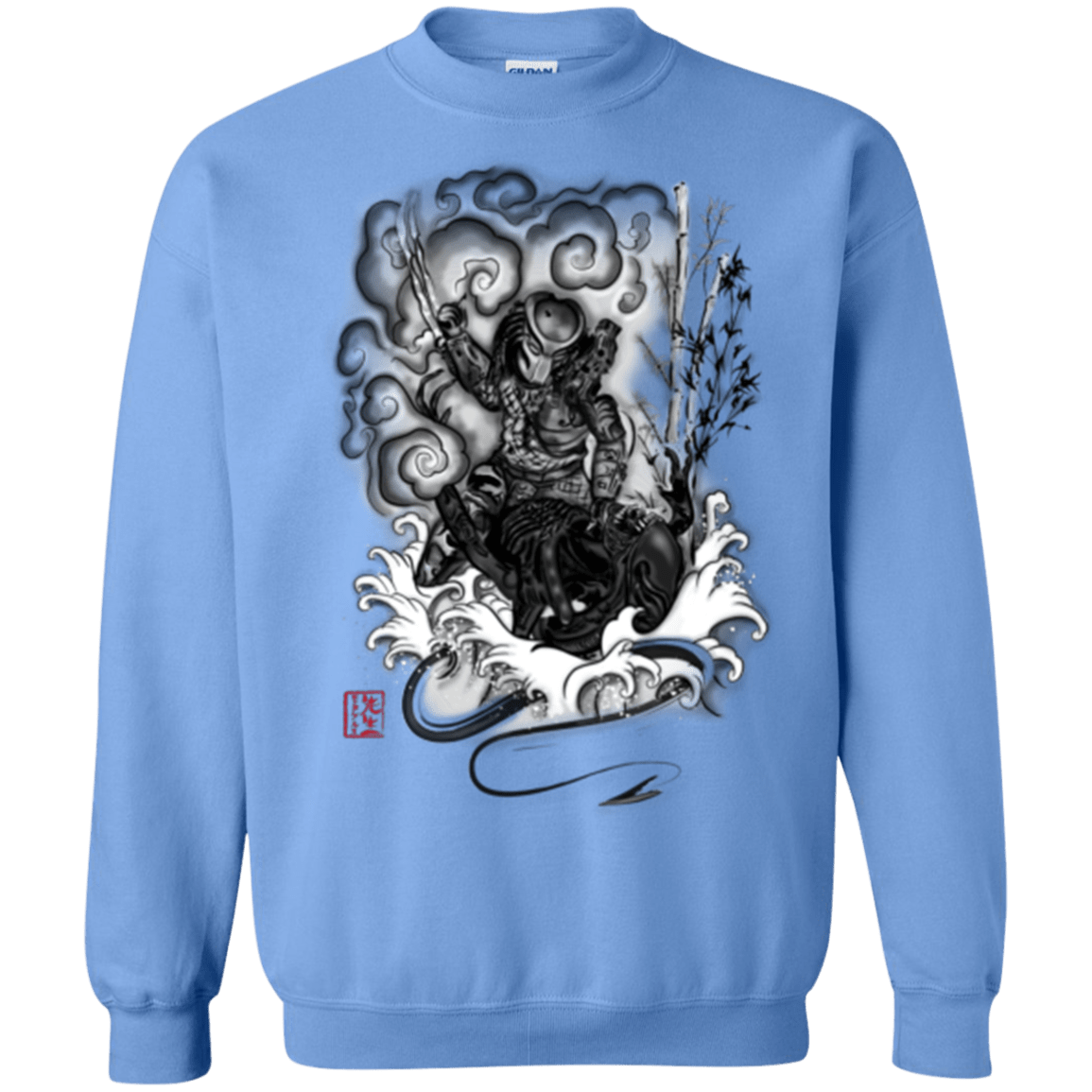 Sweatshirts Carolina Blue / Small The hunter and the demon Crewneck Sweatshirt