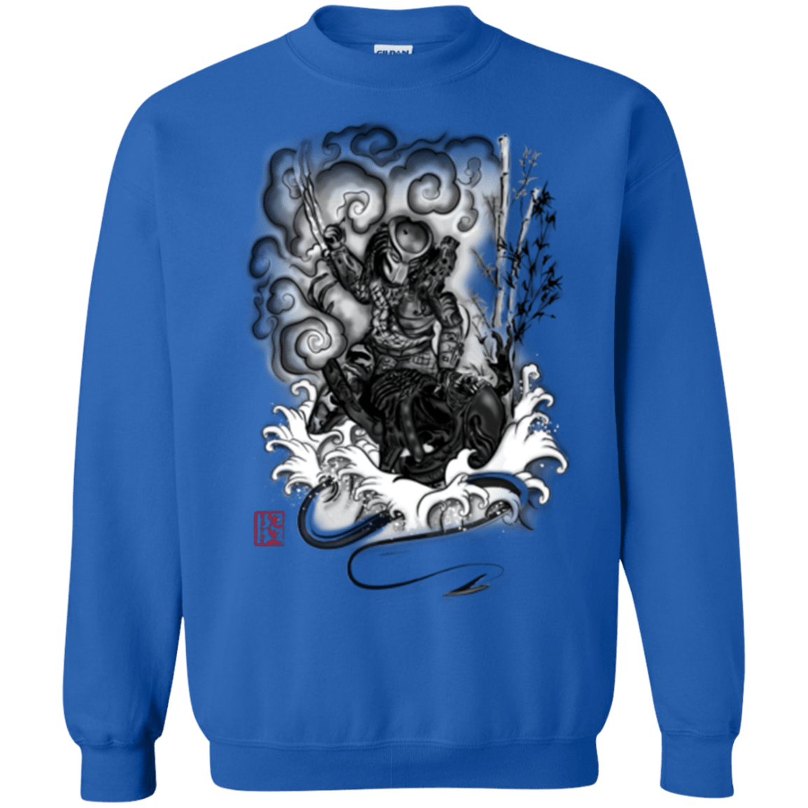 Sweatshirts Royal / Small The hunter and the demon Crewneck Sweatshirt