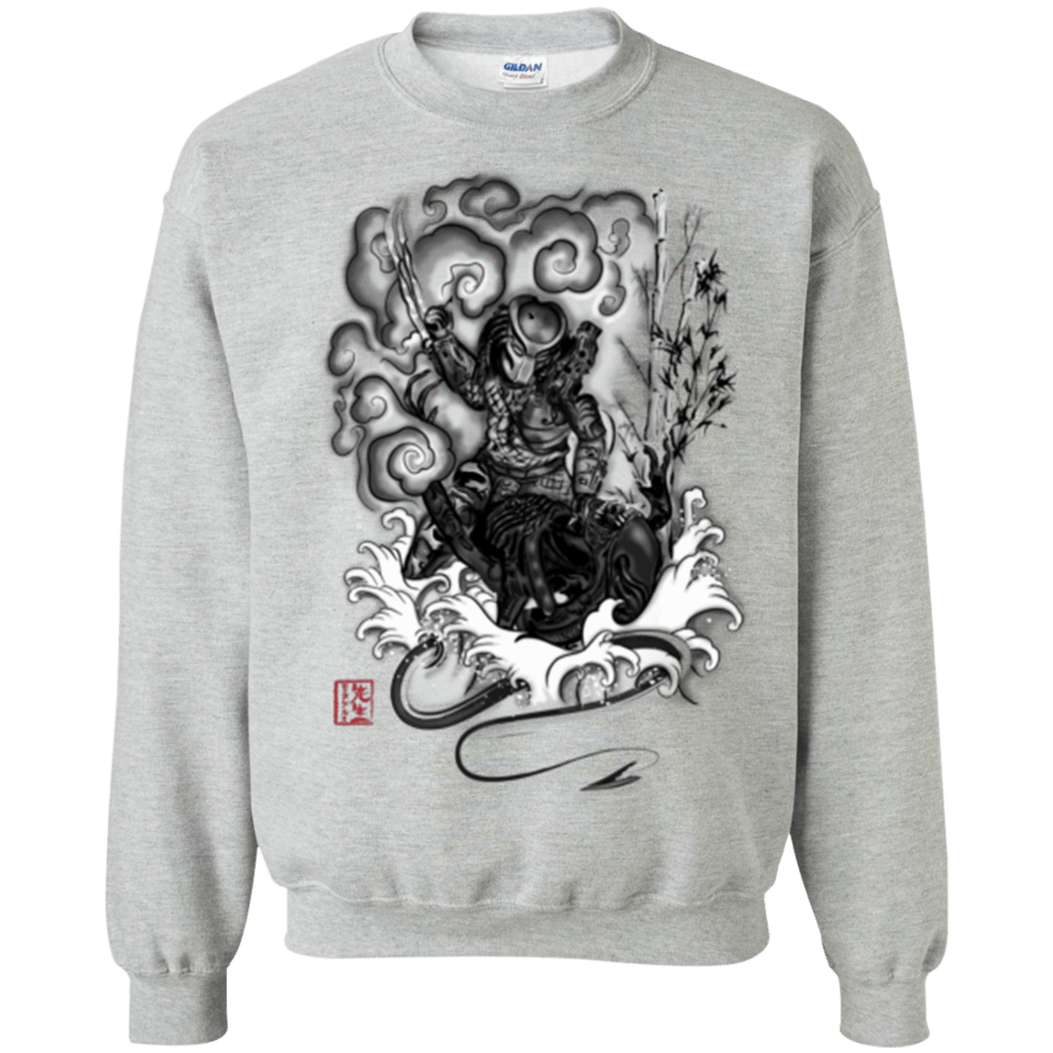 Sweatshirts Sport Grey / Small The hunter and the demon Crewneck Sweatshirt