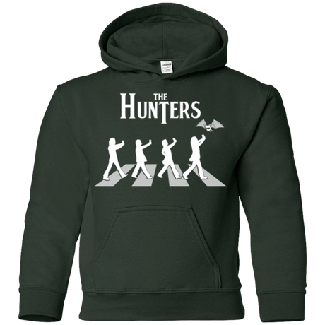 Sweatshirts Forest Green / YS The Hunters Youth Hoodie