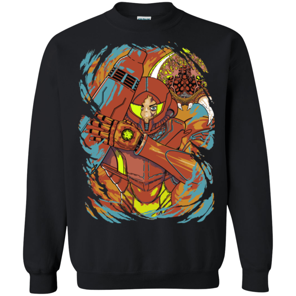 Sweatshirts Black / Small The Huntress Crewneck Sweatshirt