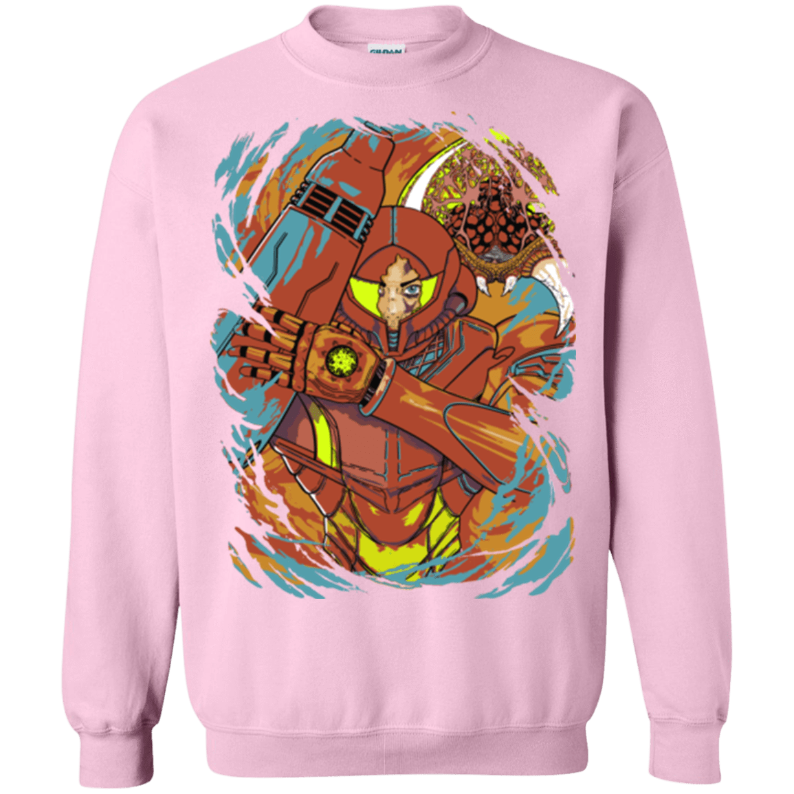 Sweatshirts Light Pink / Small The Huntress Crewneck Sweatshirt