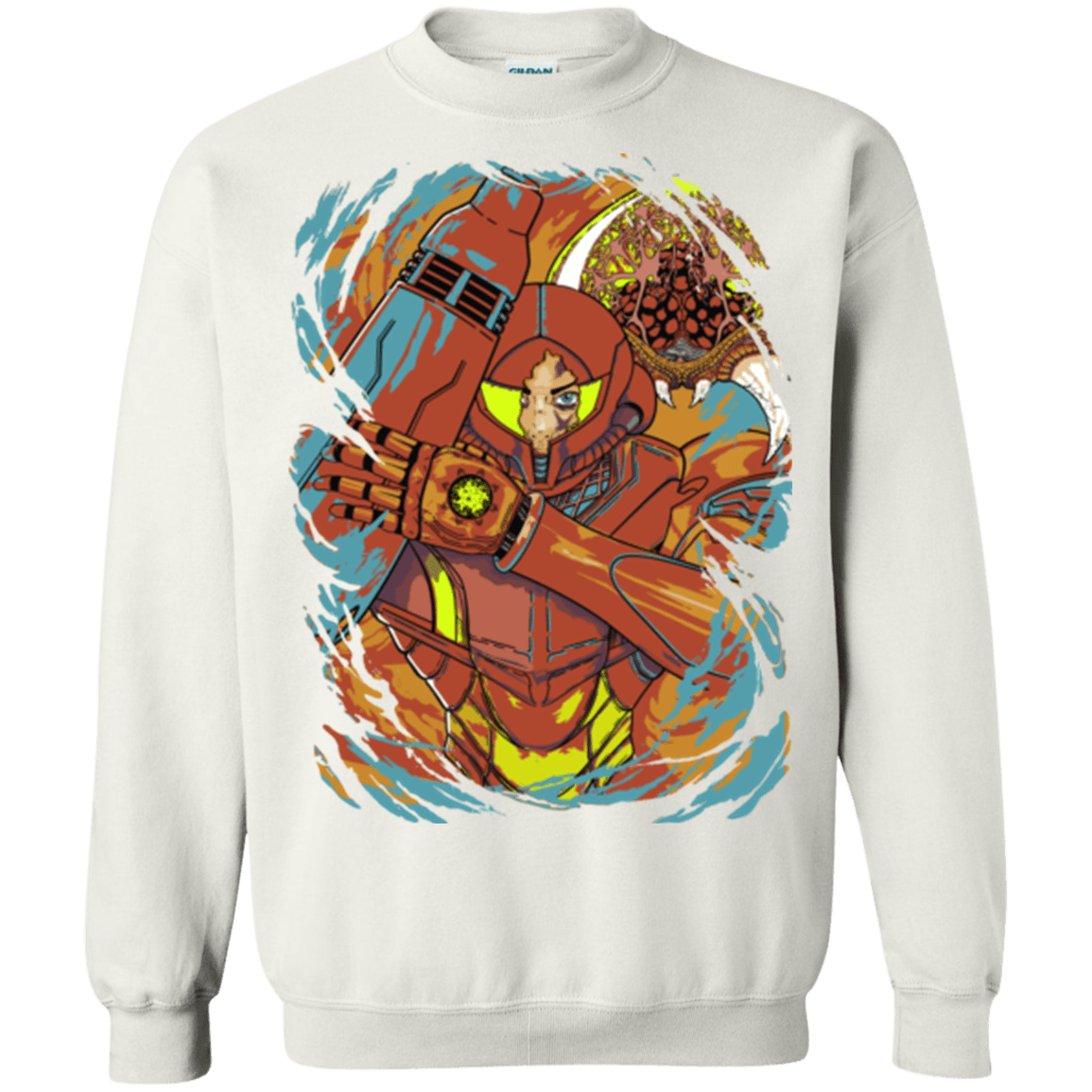 Sweatshirts White / Small The Huntress Crewneck Sweatshirt