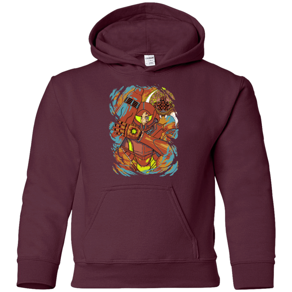 Sweatshirts Maroon / YS The Huntress Youth Hoodie