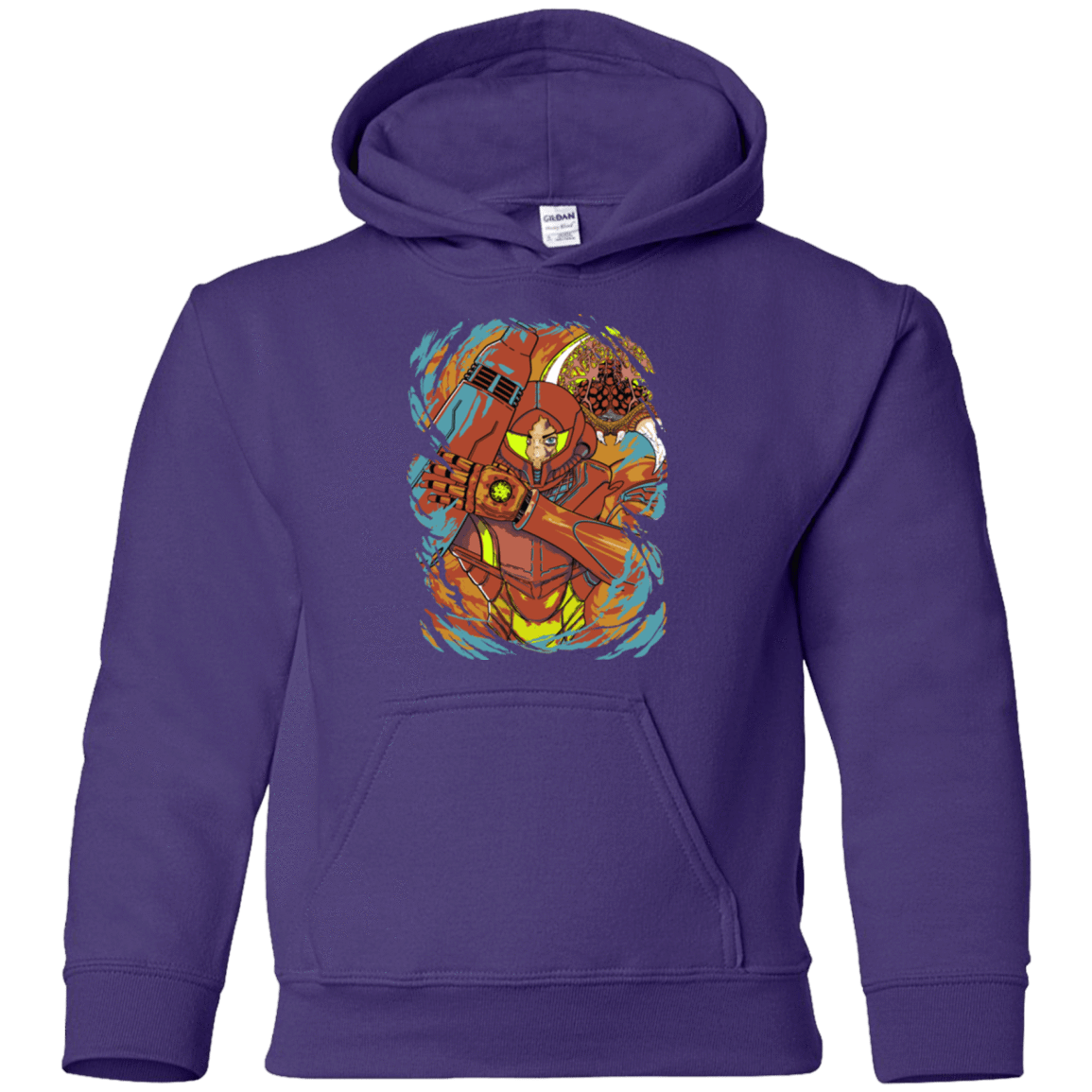 Sweatshirts Purple / YS The Huntress Youth Hoodie