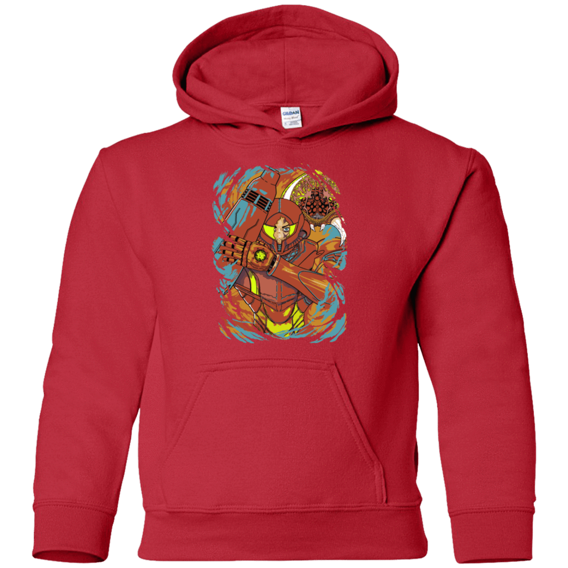 Sweatshirts Red / YS The Huntress Youth Hoodie