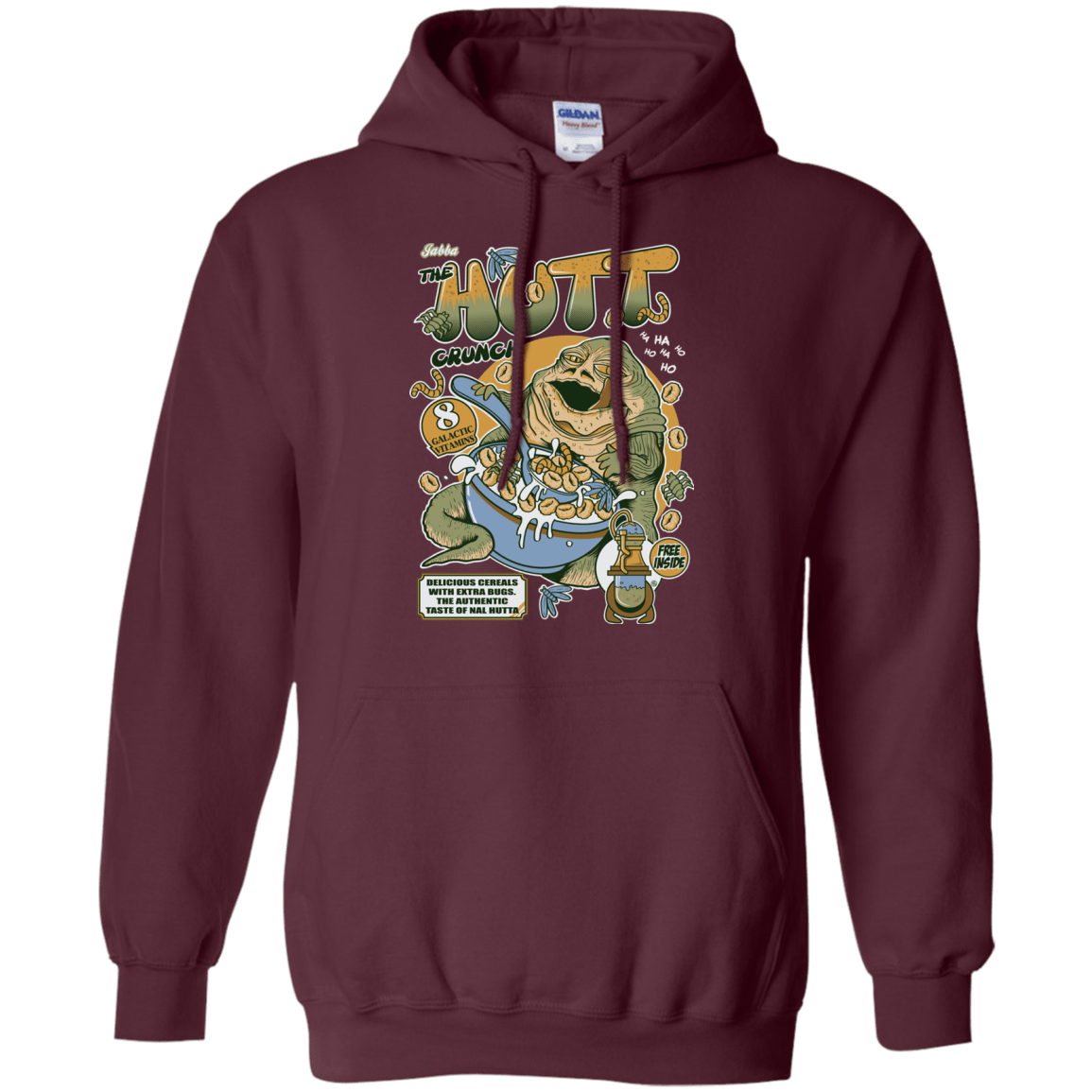 Sweatshirts Maroon / S The Hutt Crunch Pullover Hoodie