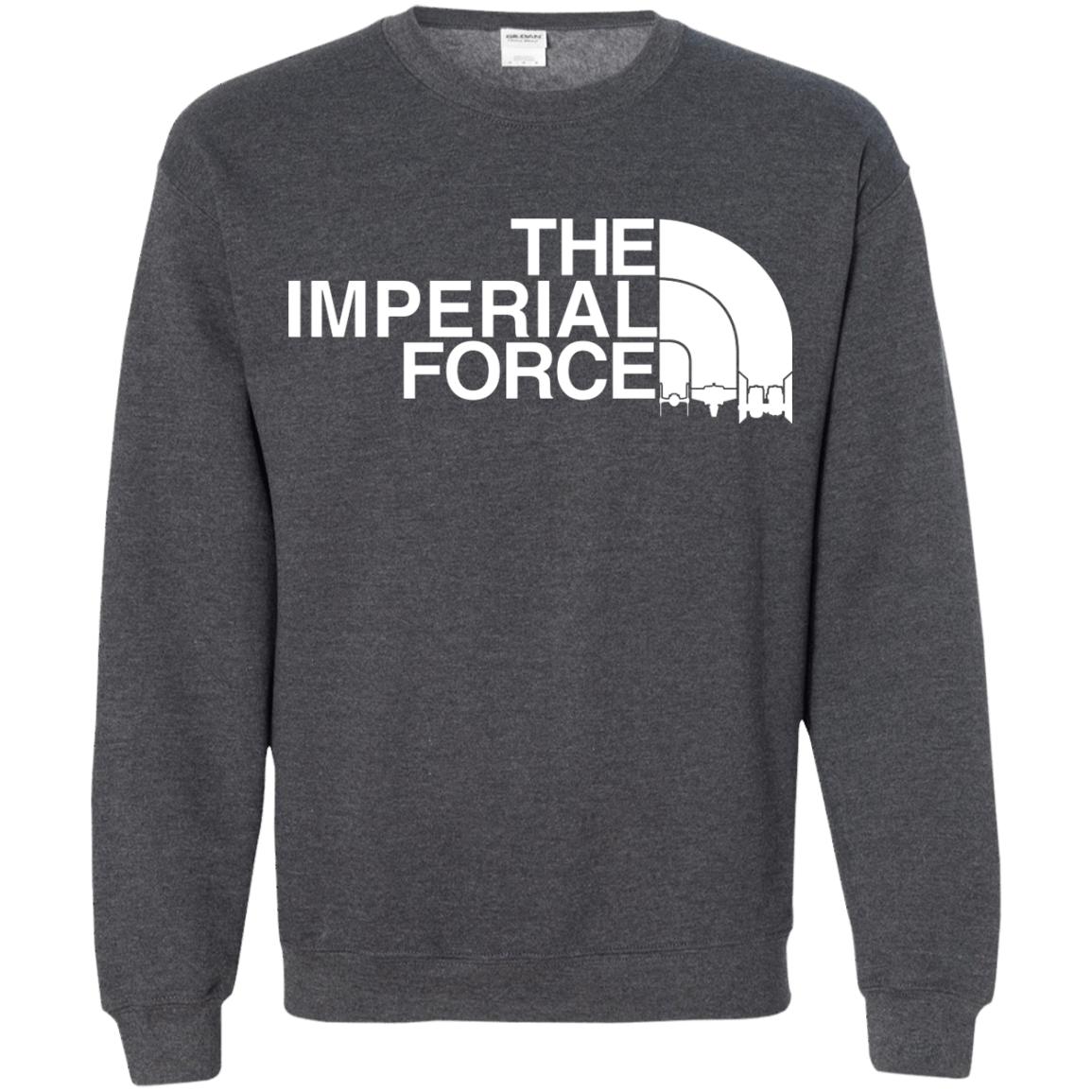 Sweatshirts Dark Heather / Small The Imperial force Crewneck Sweatshirt