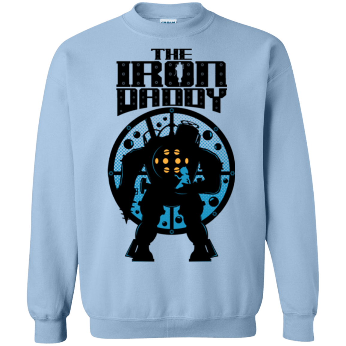 Sweatshirts Light Blue / Small The Iron Daddy Crewneck Sweatshirt