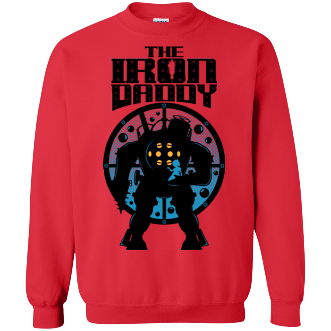 Sweatshirts Red / Small The Iron Daddy Crewneck Sweatshirt