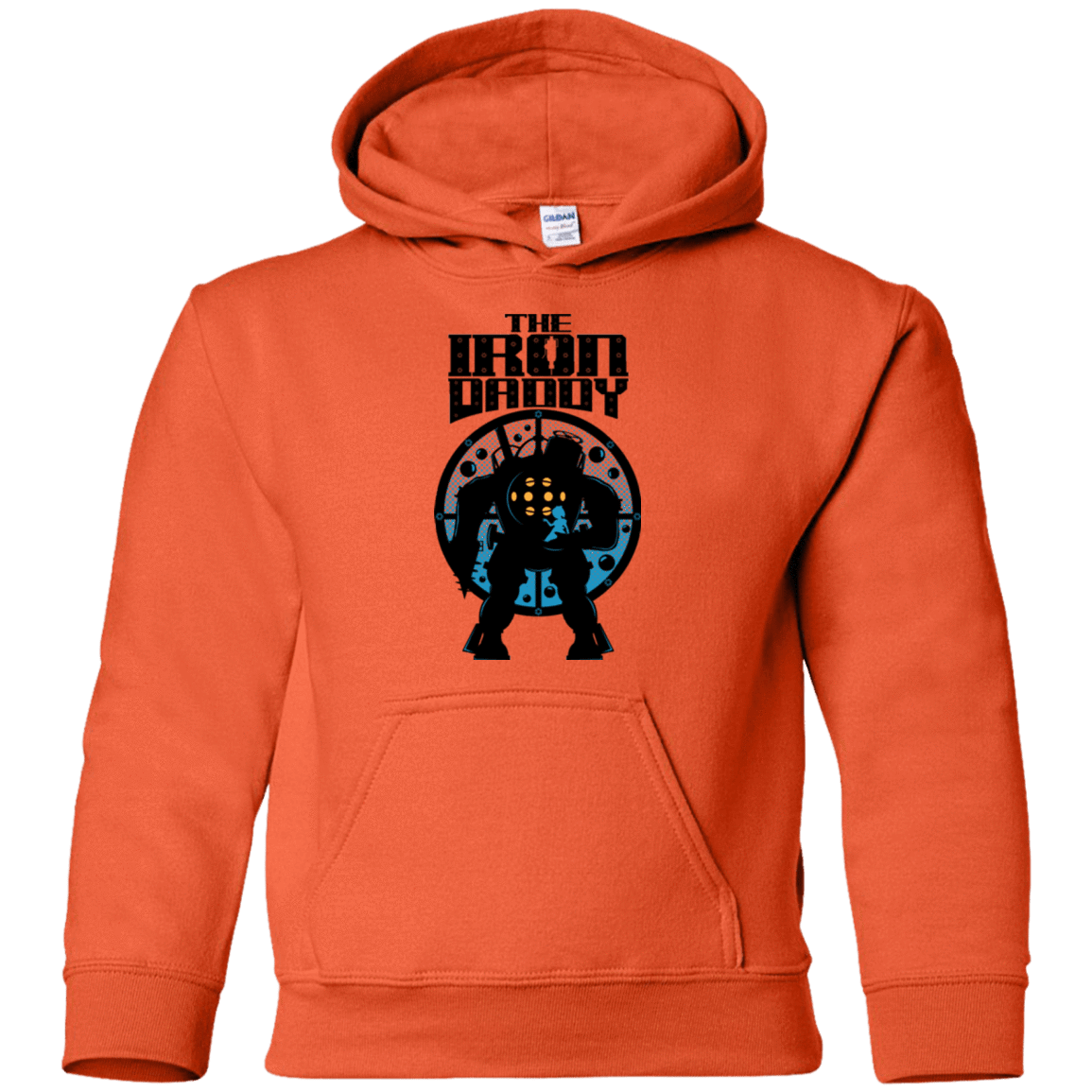 Sweatshirts Orange / YS The Iron Daddy Youth Hoodie