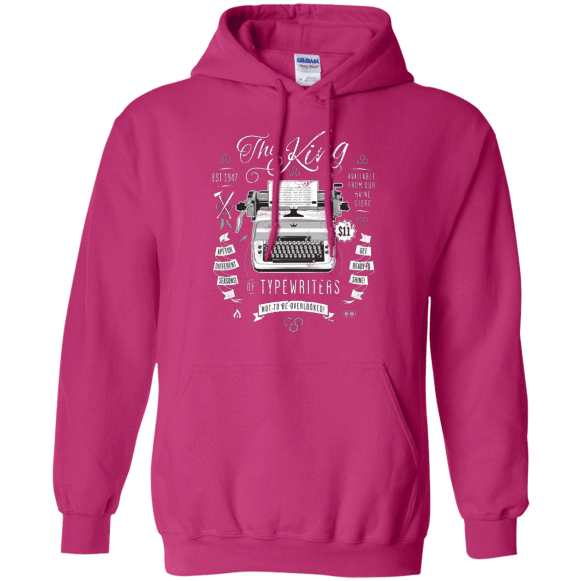 Sweatshirts Heliconia / Small The King of Typewriters Pullover Hoodie
