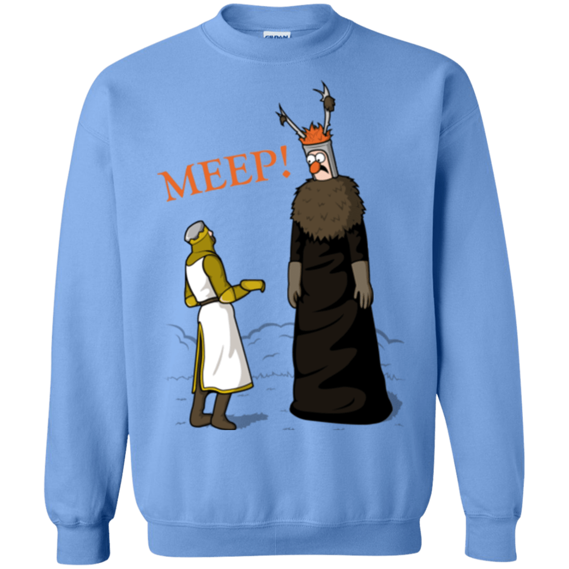Sweatshirts Carolina Blue / Small The Knight Who Says MEEP Crewneck Sweatshirt