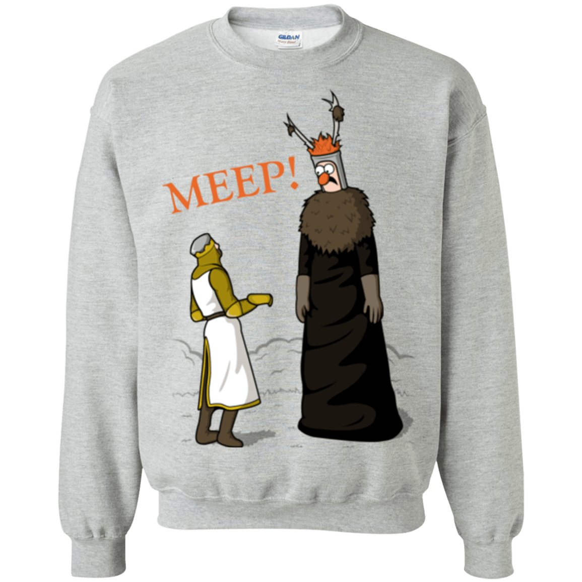 Sweatshirts Sport Grey / Small The Knight Who Says MEEP Crewneck Sweatshirt