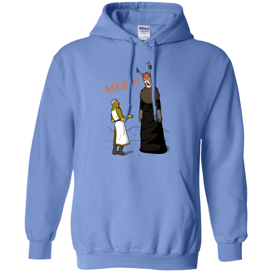 Sweatshirts Carolina Blue / Small The Knight Who Says MEEP Pullover Hoodie