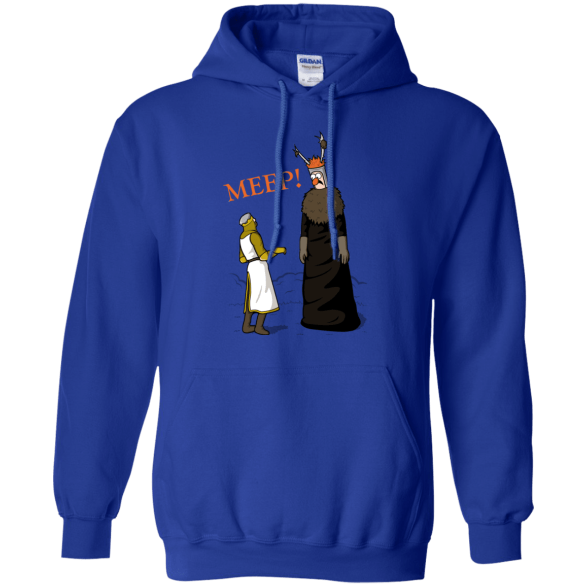 Sweatshirts Royal / Small The Knight Who Says MEEP Pullover Hoodie