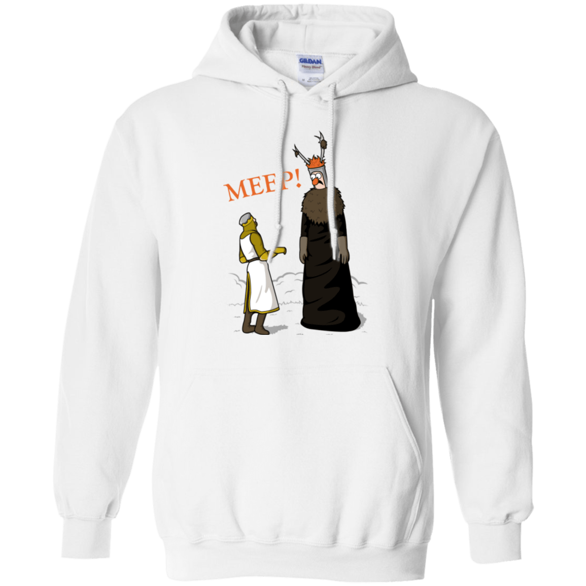 Sweatshirts White / Small The Knight Who Says MEEP Pullover Hoodie