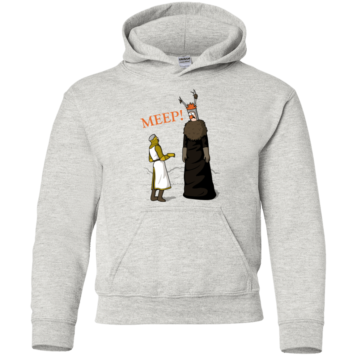 Sweatshirts Ash / YS The Knight Who Says MEEP Youth Hoodie
