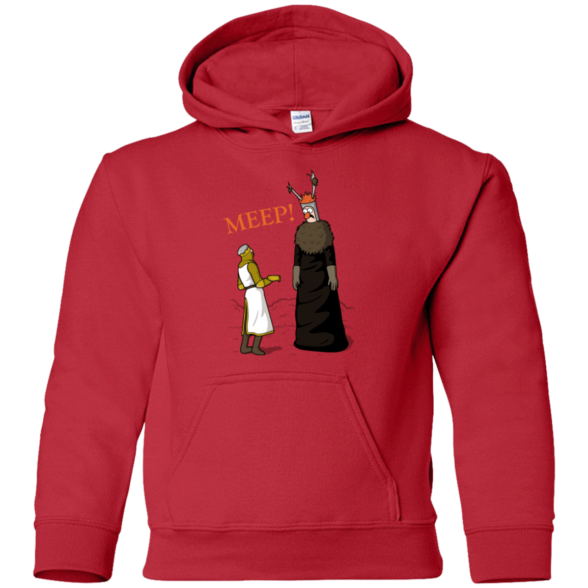 Sweatshirts Red / YS The Knight Who Says MEEP Youth Hoodie