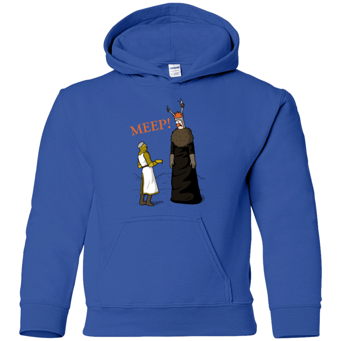 Sweatshirts Royal / YS The Knight Who Says MEEP Youth Hoodie