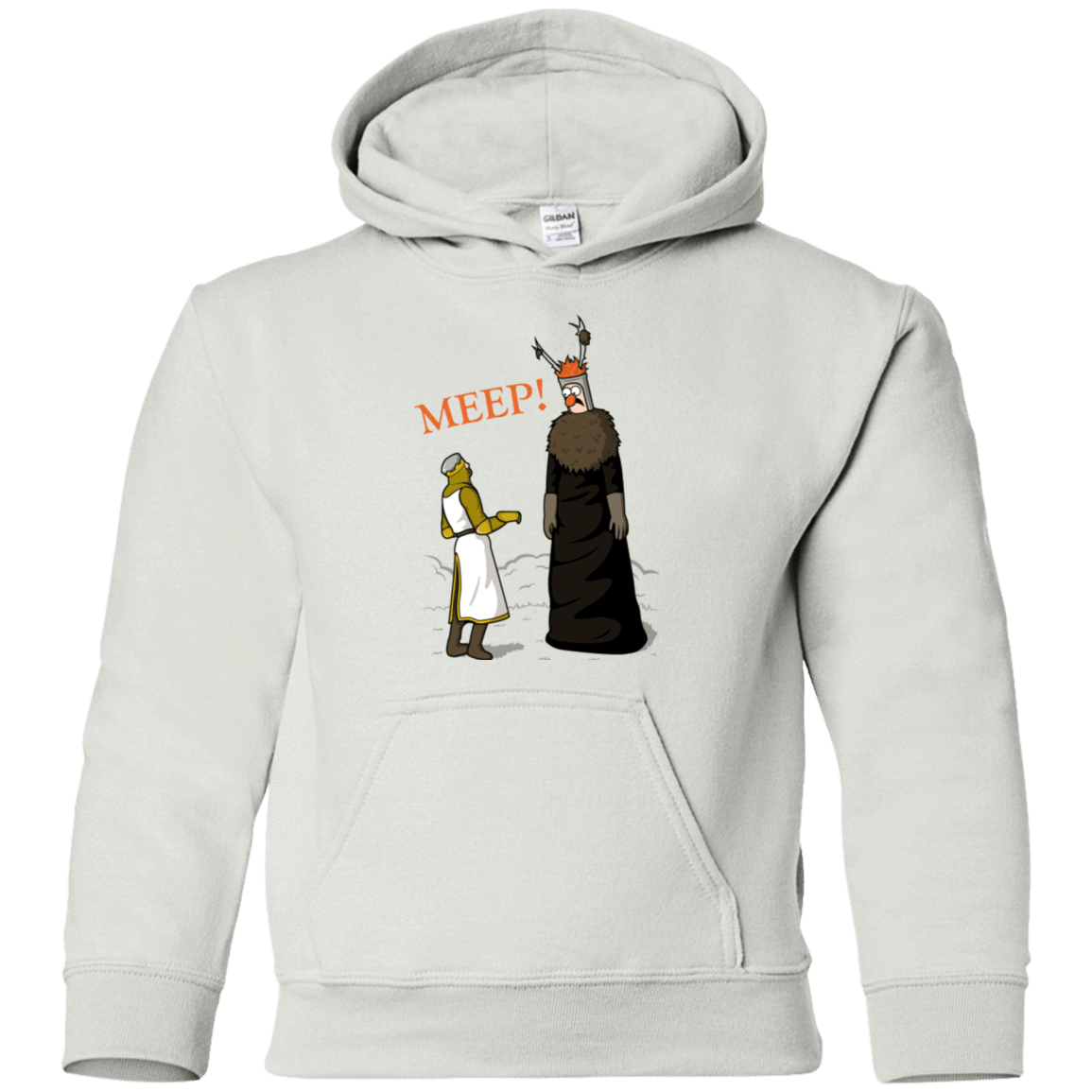 Sweatshirts White / YS The Knight Who Says MEEP Youth Hoodie