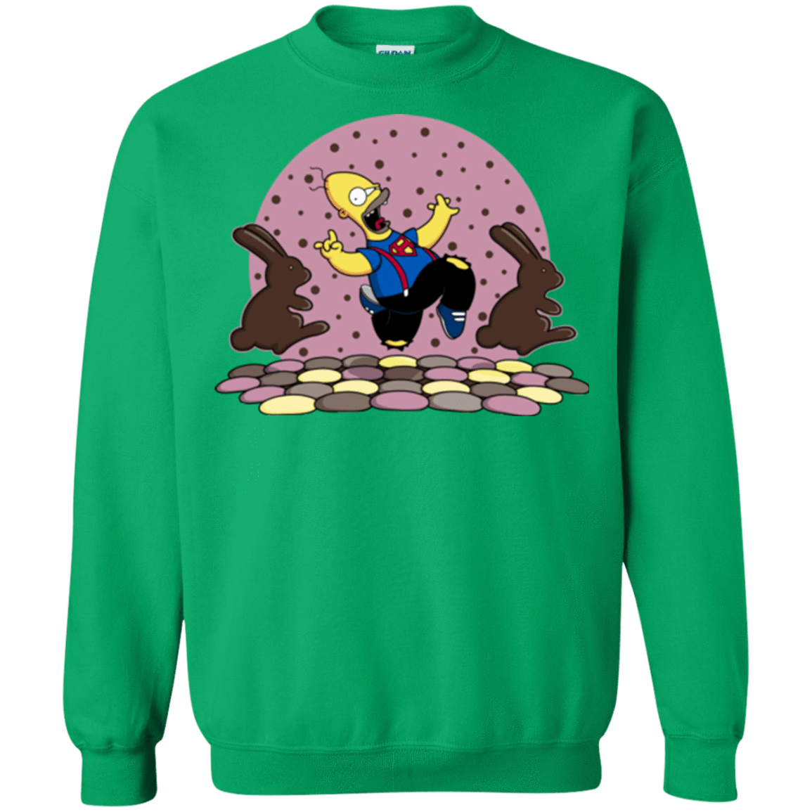 Sweatshirts Irish Green / Small The Land of Chocolate Crewneck Sweatshirt