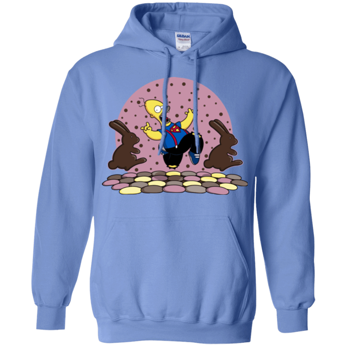 Sweatshirts Carolina Blue / Small The Land of Chocolate Pullover Hoodie