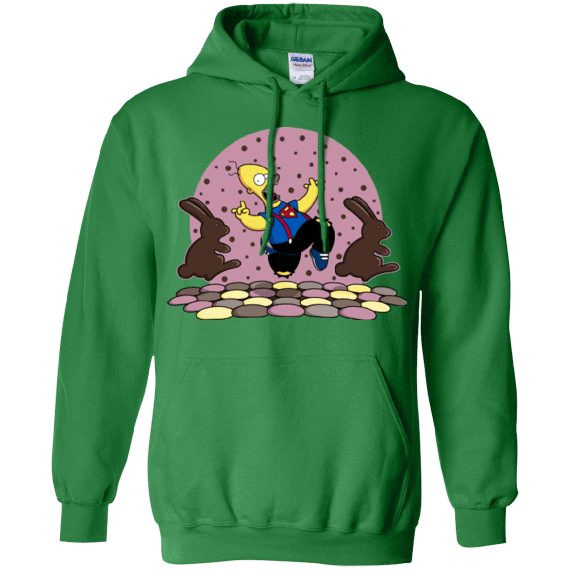 Sweatshirts Irish Green / Small The Land of Chocolate Pullover Hoodie