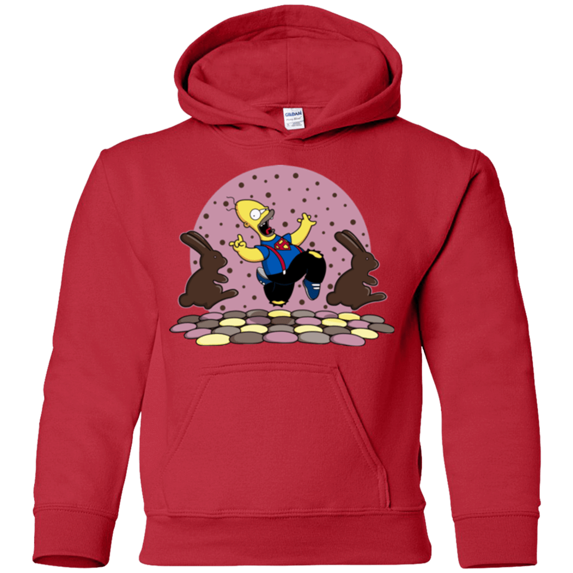 Sweatshirts Red / YS The Land of Chocolate Youth Hoodie