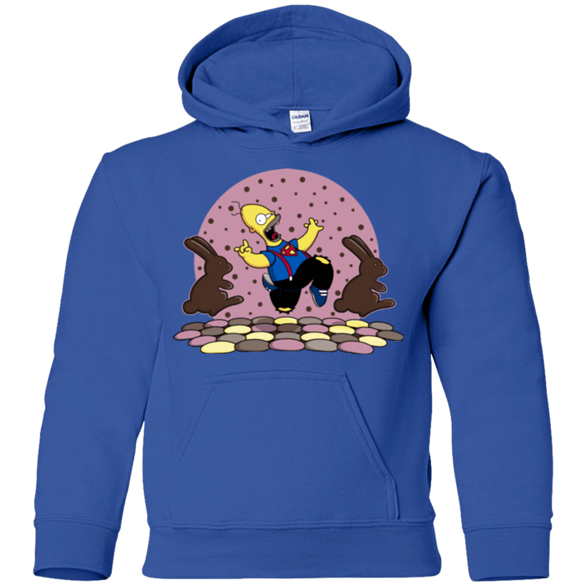 Sweatshirts Royal / YS The Land of Chocolate Youth Hoodie