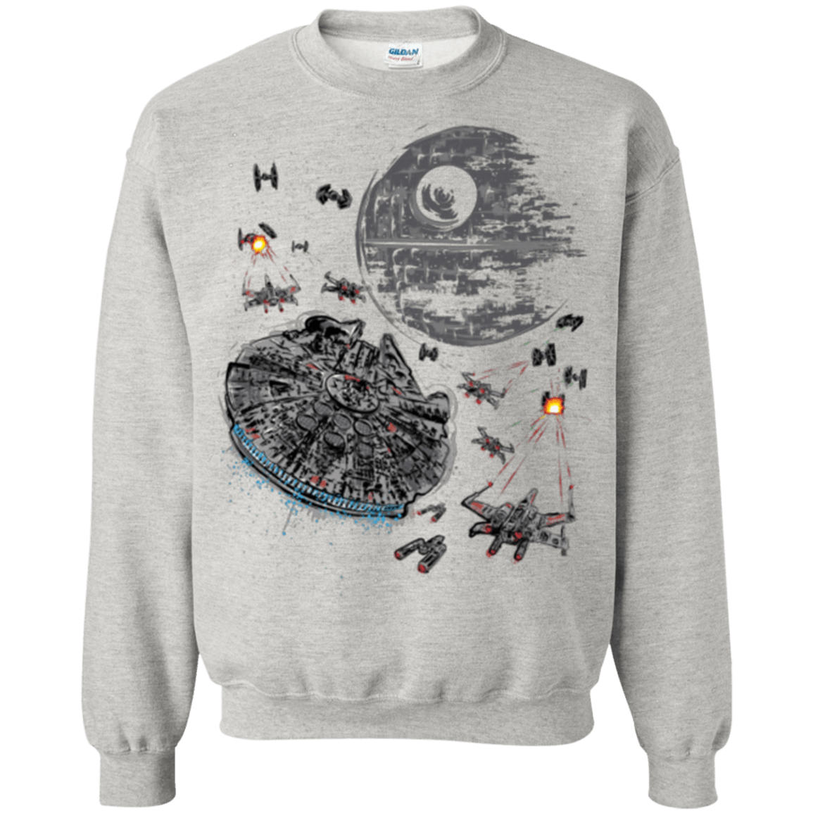 Sweatshirts Ash / Small The Last Great Battle Crewneck Sweatshirt