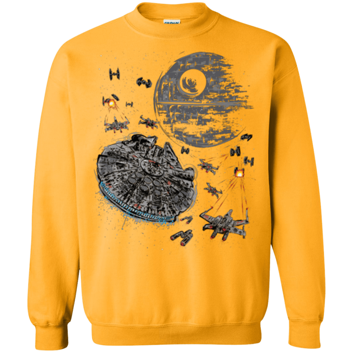 Sweatshirts Gold / Small The Last Great Battle Crewneck Sweatshirt