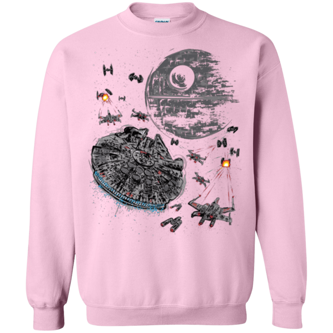 Sweatshirts Light Pink / Small The Last Great Battle Crewneck Sweatshirt
