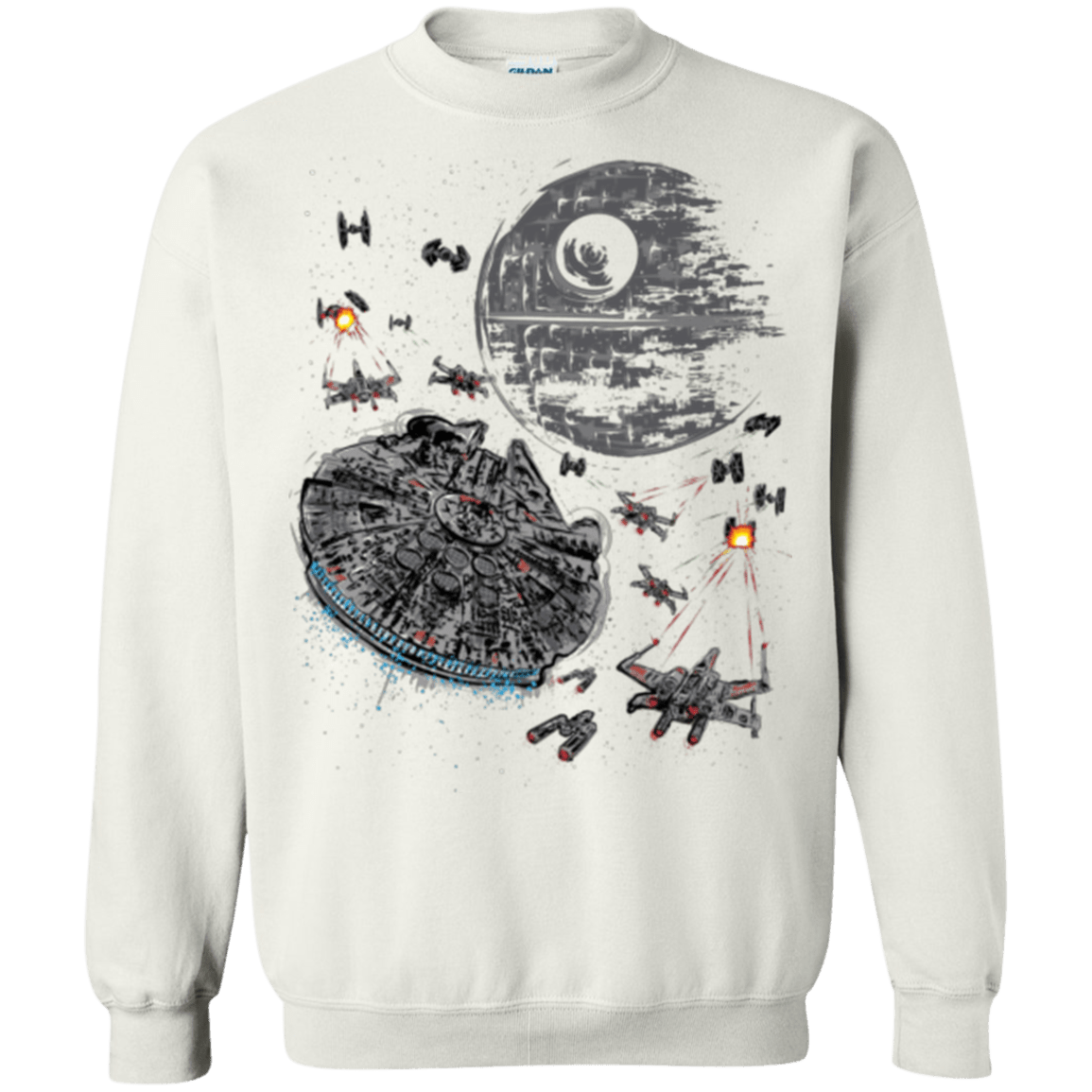 Sweatshirts White / Small The Last Great Battle Crewneck Sweatshirt