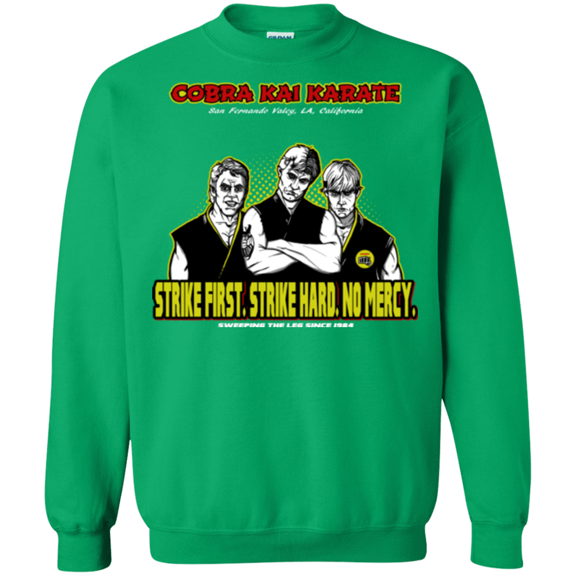 Sweatshirts Irish Green / Small The Leg Sweepers Crewneck Sweatshirt