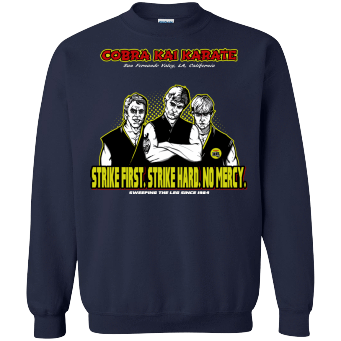Sweatshirts Navy / Small The Leg Sweepers Crewneck Sweatshirt