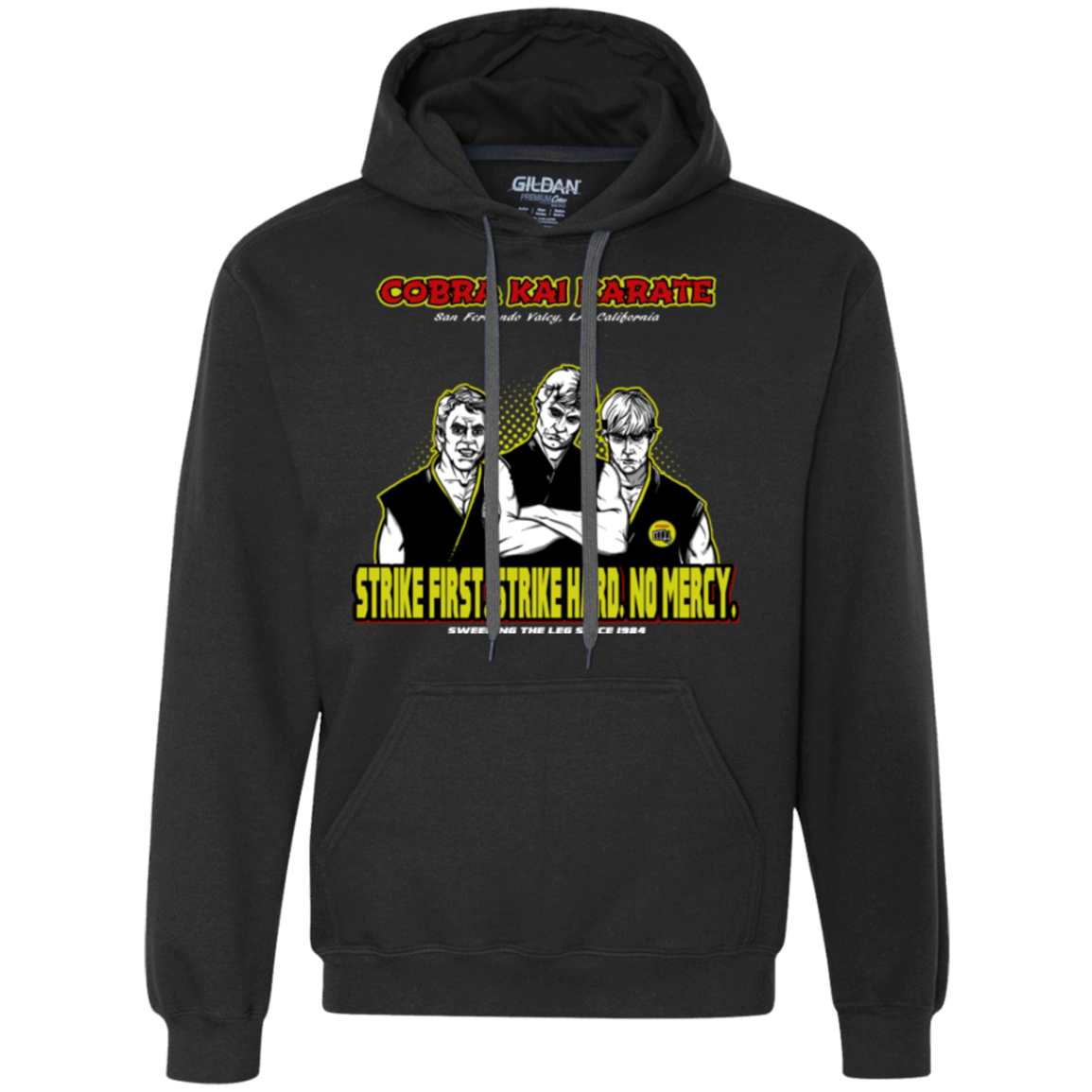 Sweatshirts Black / Small The Leg Sweepers Premium Fleece Hoodie