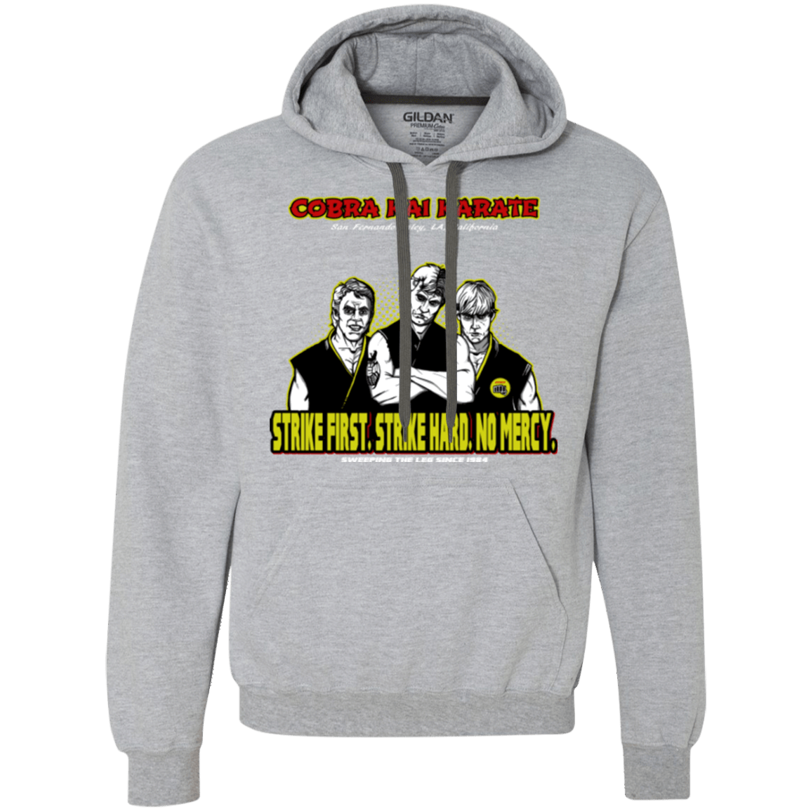 Sweatshirts Sport Grey / Small The Leg Sweepers Premium Fleece Hoodie