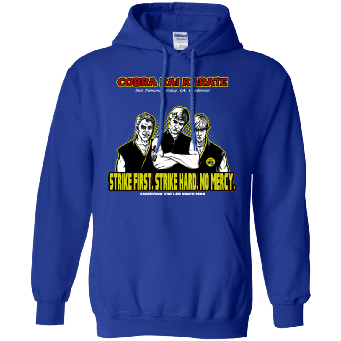 Sweatshirts Royal / Small The Leg Sweepers Pullover Hoodie