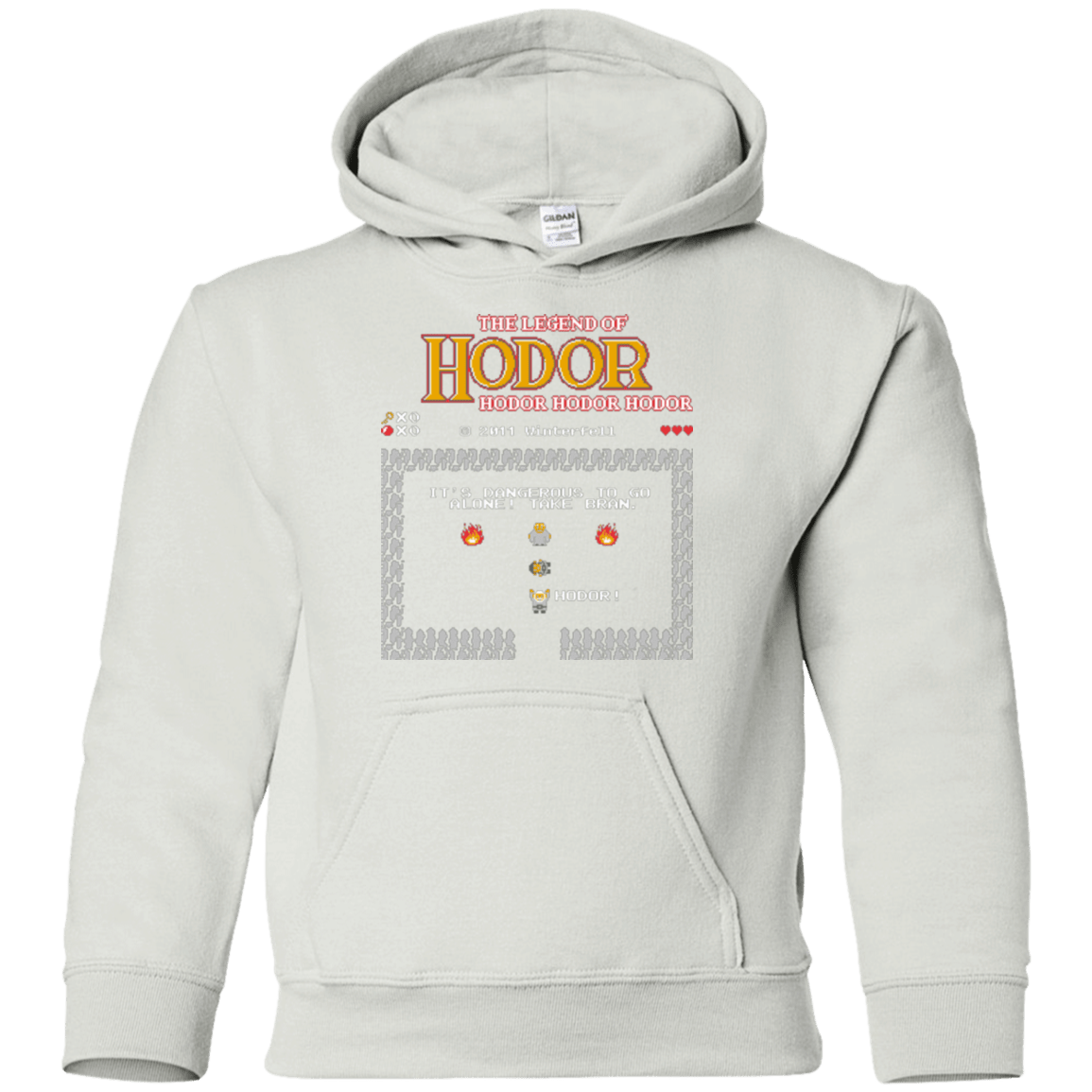 Sweatshirts White / YS The Legend of Hodor Youth Hoodie