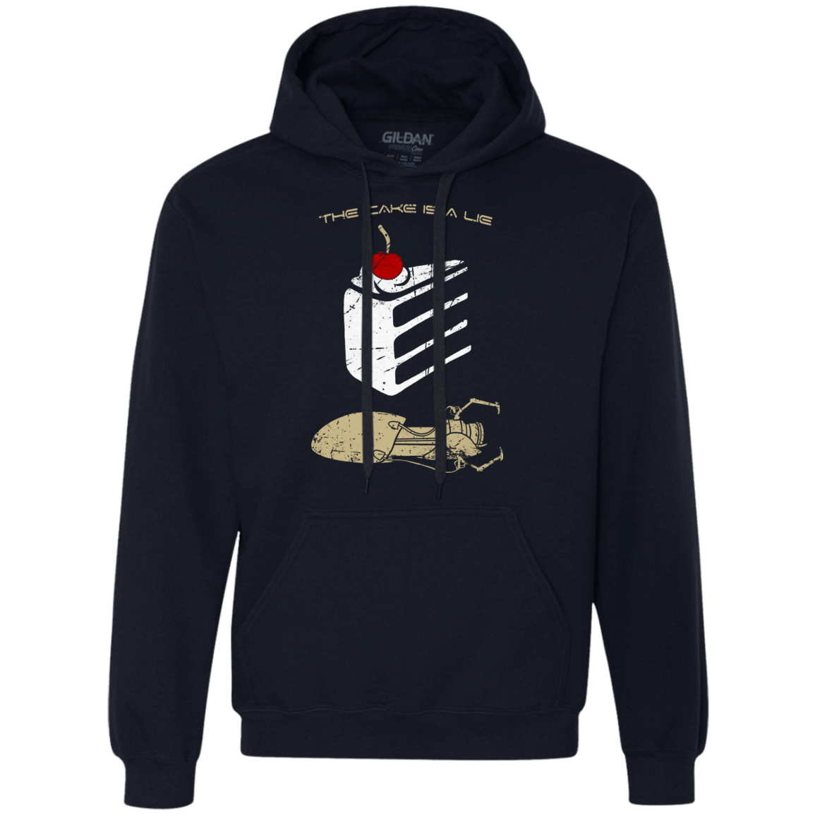 Sweatshirts Navy / S The Lie Premium Fleece Hoodie