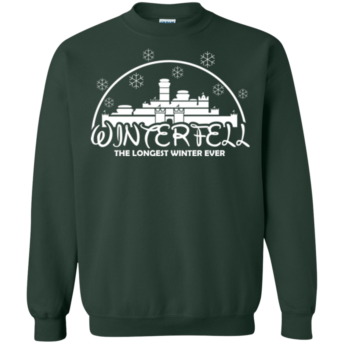 Sweatshirts Forest Green / Small The longest winter Crewneck Sweatshirt