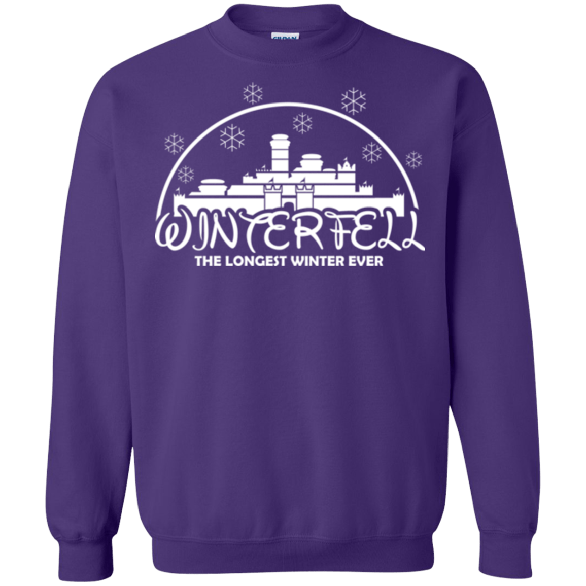 Sweatshirts Purple / Small The longest winter Crewneck Sweatshirt
