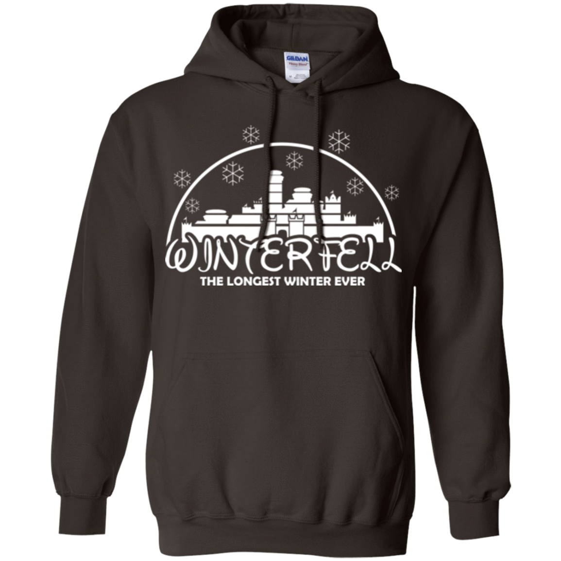 Sweatshirts Dark Chocolate / Small The longest winter Pullover Hoodie
