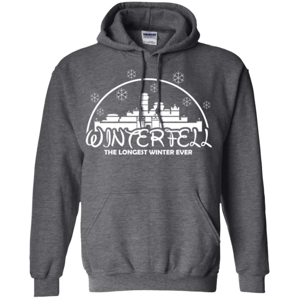Sweatshirts Dark Heather / Small The longest winter Pullover Hoodie
