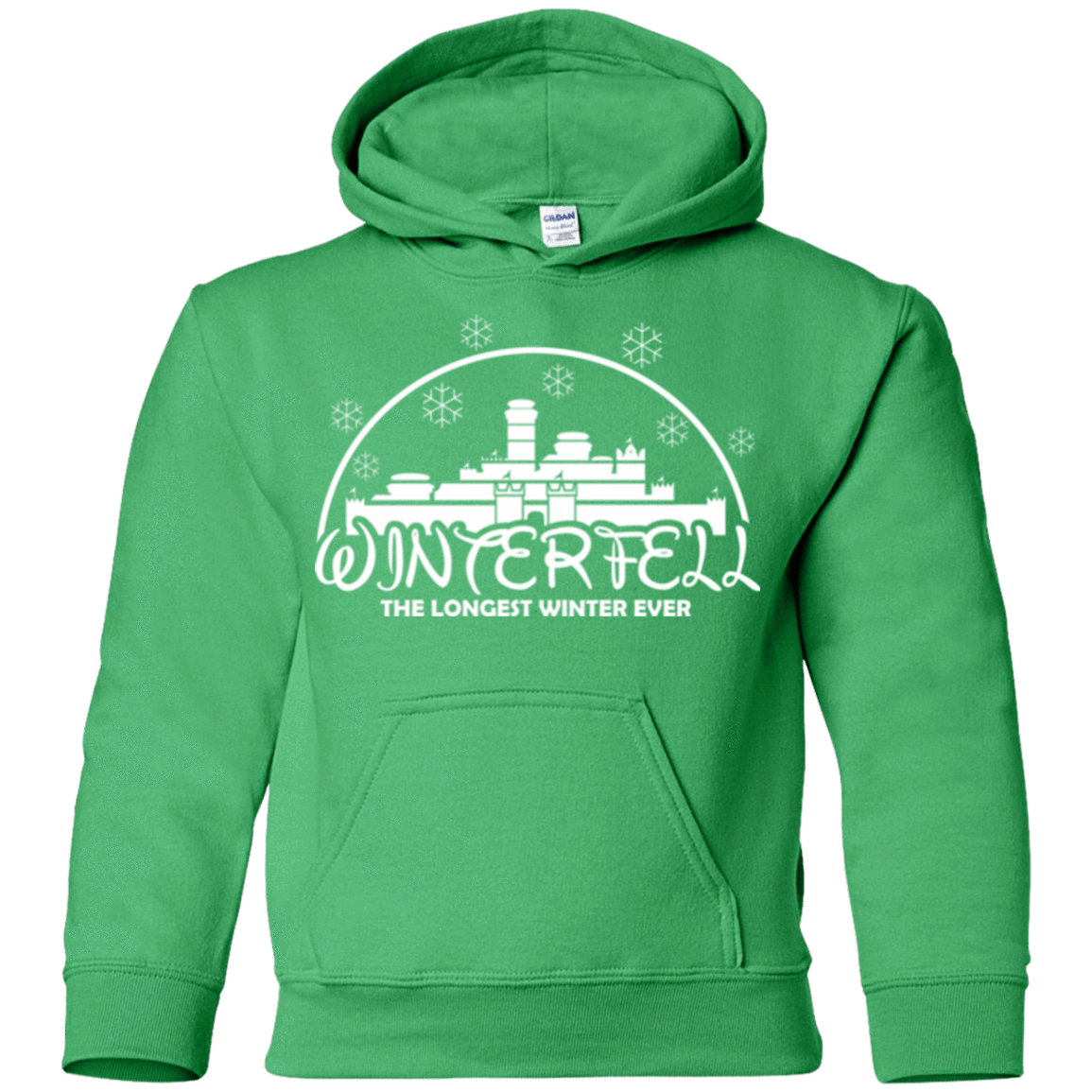 Sweatshirts Irish Green / YS The longest winter Youth Hoodie