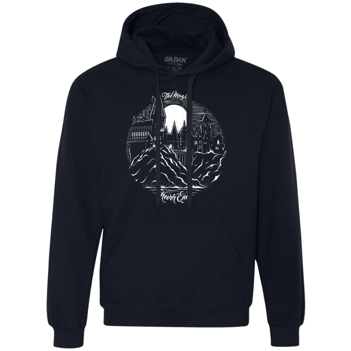 Sweatshirts Navy / Small The Magic Never Ends Premium Fleece Hoodie