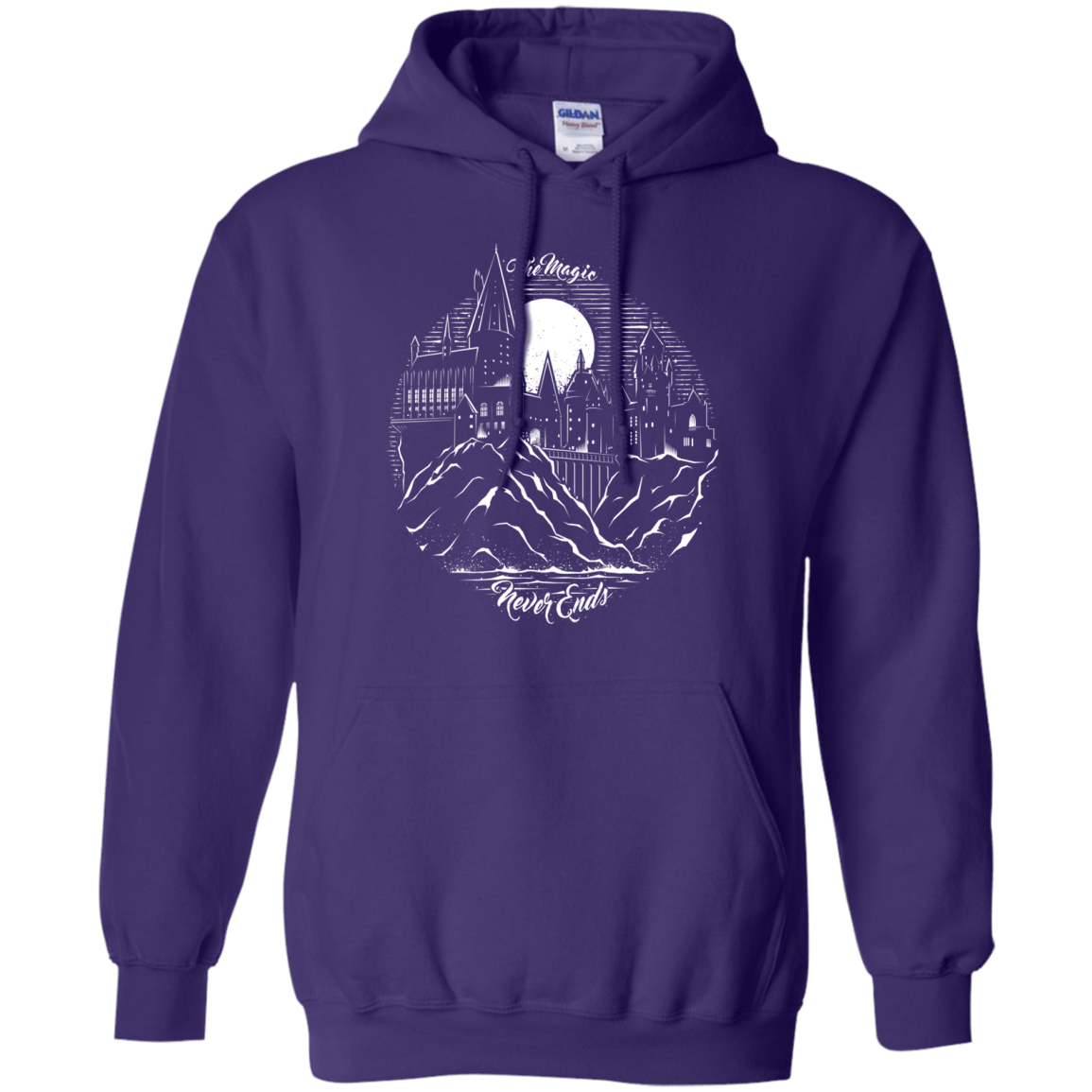 Sweatshirts Purple / Small The Magic Never Ends Pullover Hoodie